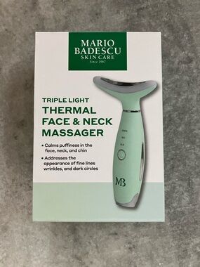 Mario Badescu Mint Green Triple Light Facial & Neck Massager
